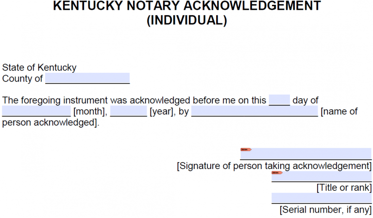 does a will have to be notarized in kentucky
