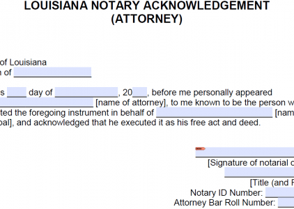 Notary & Certifications - Louisiana Secretary of State