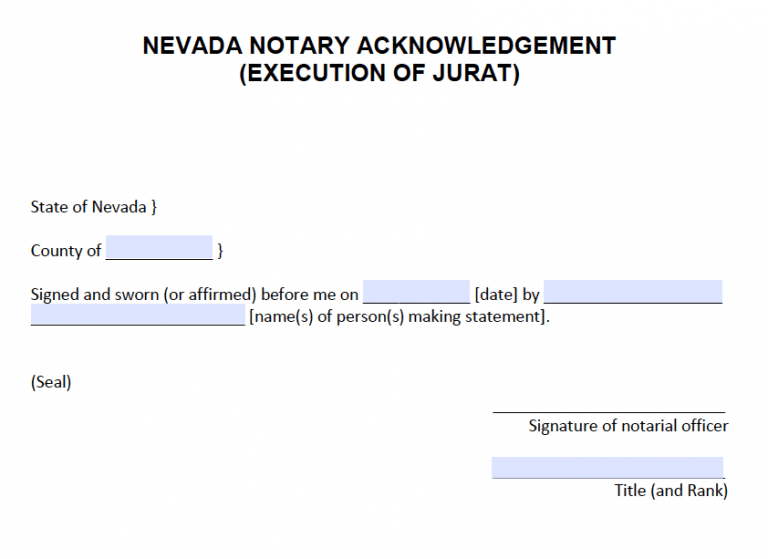 Notary Training Manual Nevada Pdf