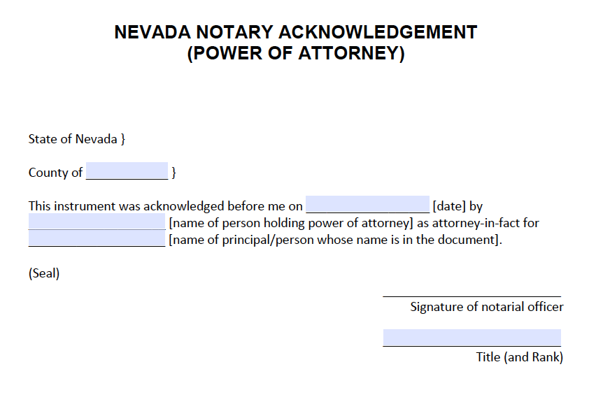 free-nevada-notary-acknowledgement-power-of-attorney-pdf-word