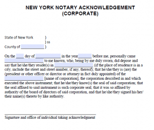 in ny state does a will have to be notarized