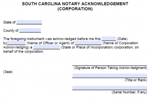 does a will have to be notarized in sc
