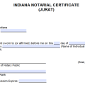 Indiana Notary Acknowledgement Forms Archives - Notary Acknowledgement